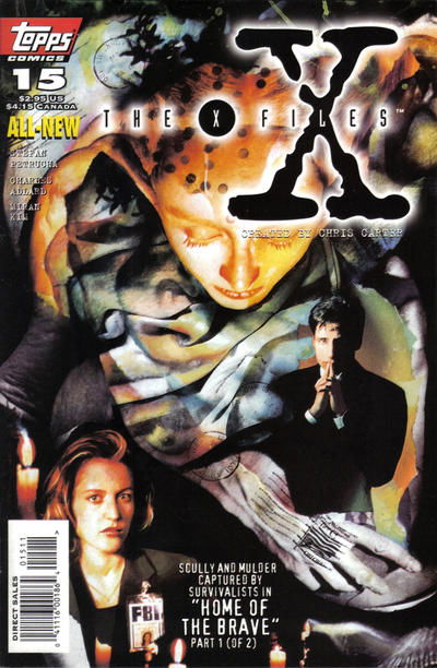 The X-Files (Topps, 1995 series) #15 (May 1996)