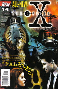 The X-Files (Topps, 1995 series)  #14 (April 1996) — Falling