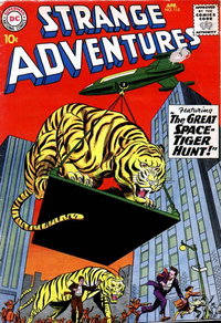 Strange Adventures (DC, 1950 series)  #115 (April 1960) — Untitled [The Great Space-Tiger Hunt!]