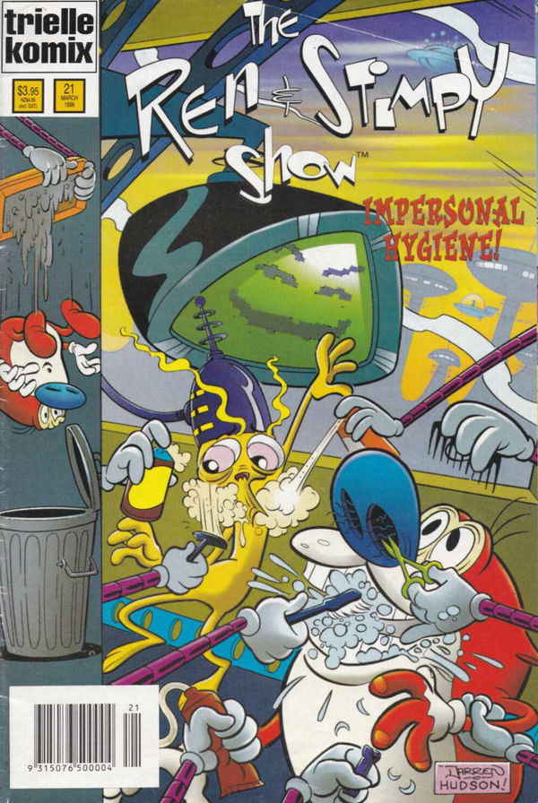 The Ren & Stimpy Show (Trielle, 1994 series) #21 (March 1996)