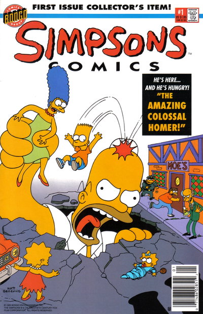 Simpsons Comics  #1 ([November] 1993)