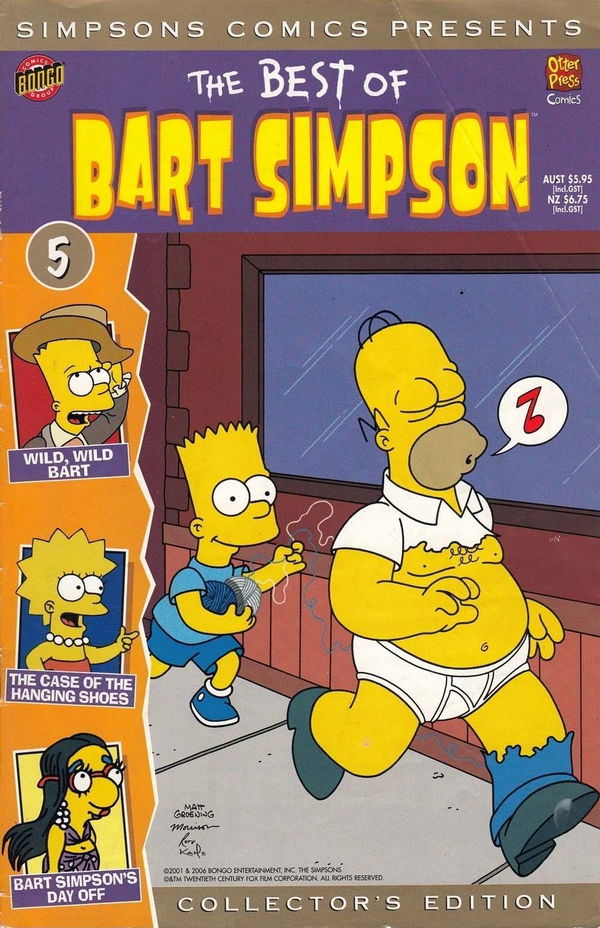 Simpsons Comics Presents the Best of Bart Simpson Collector's Edition (Otter Press, 2000? series) #5 (2006)