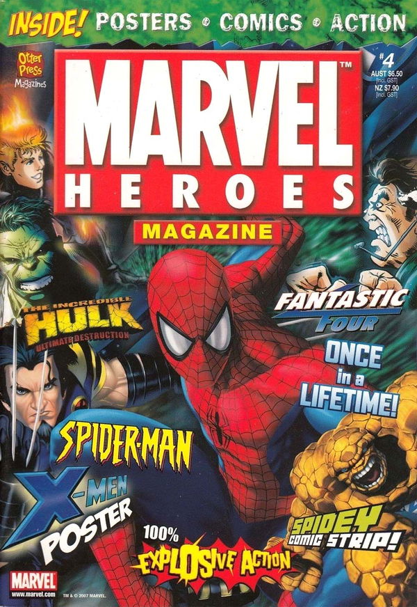 Marvel Heroes Magazine (Otter Press, 2007 series) #4 (2008)