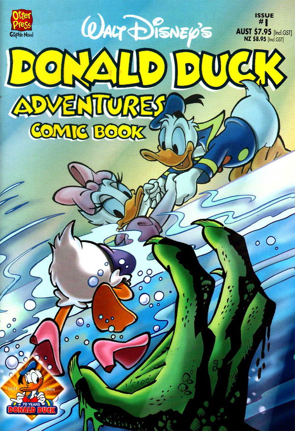 Donald Duck Adventures Comic Book (Otter Press, 2004 series) #1 (April 2004)