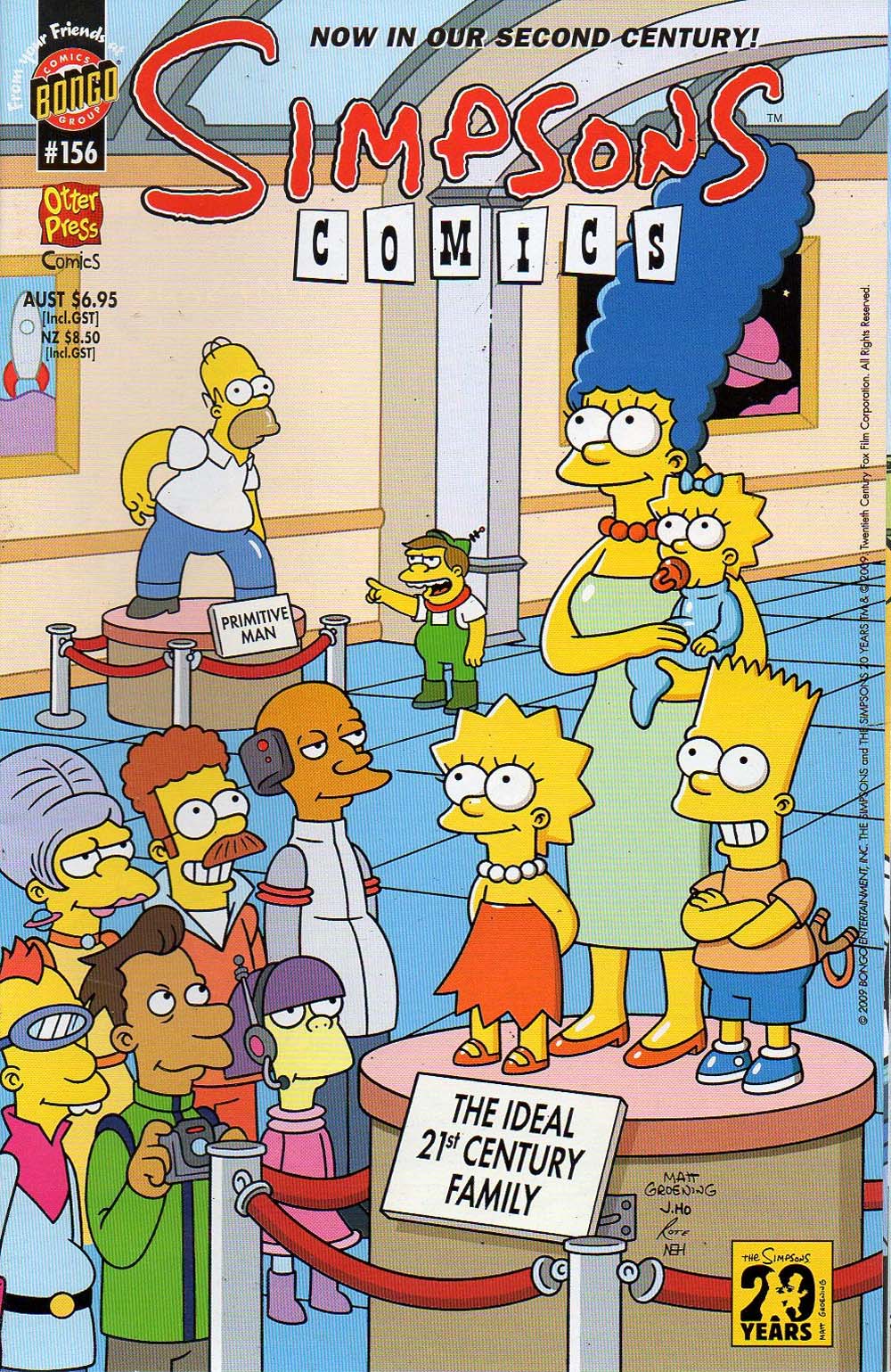 Simpsons Comics (Otter Press, 1998? series) #156 (2009)
