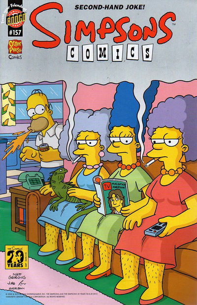 Simpsons Comics (Otter Press, 1998? series) #157 (2010)