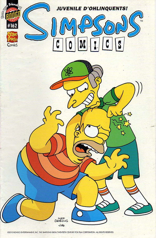 Simpsons Comics (Otter Press, 1998? series) #162 ([February 2010?])