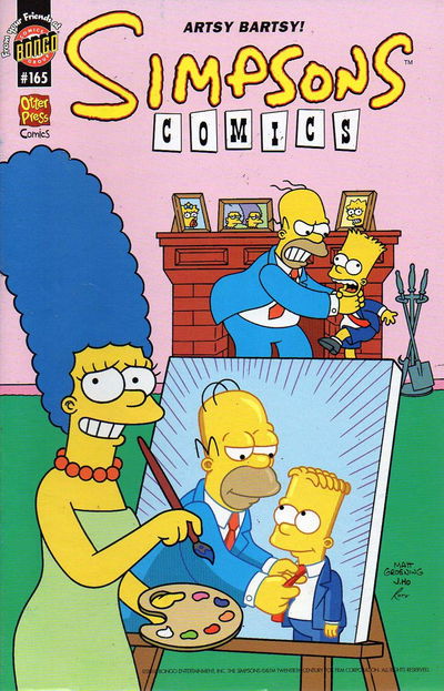 Simpsons Comics (Otter Press, 1998? series) #165 (2010)