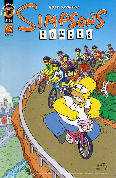 Simpsons Comics (Otter Press, 1998? series) #166 ([June 2010?])