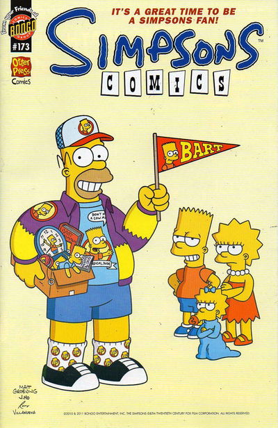 Simpsons Comics (Otter Press, 1998? series) #173 (2011)