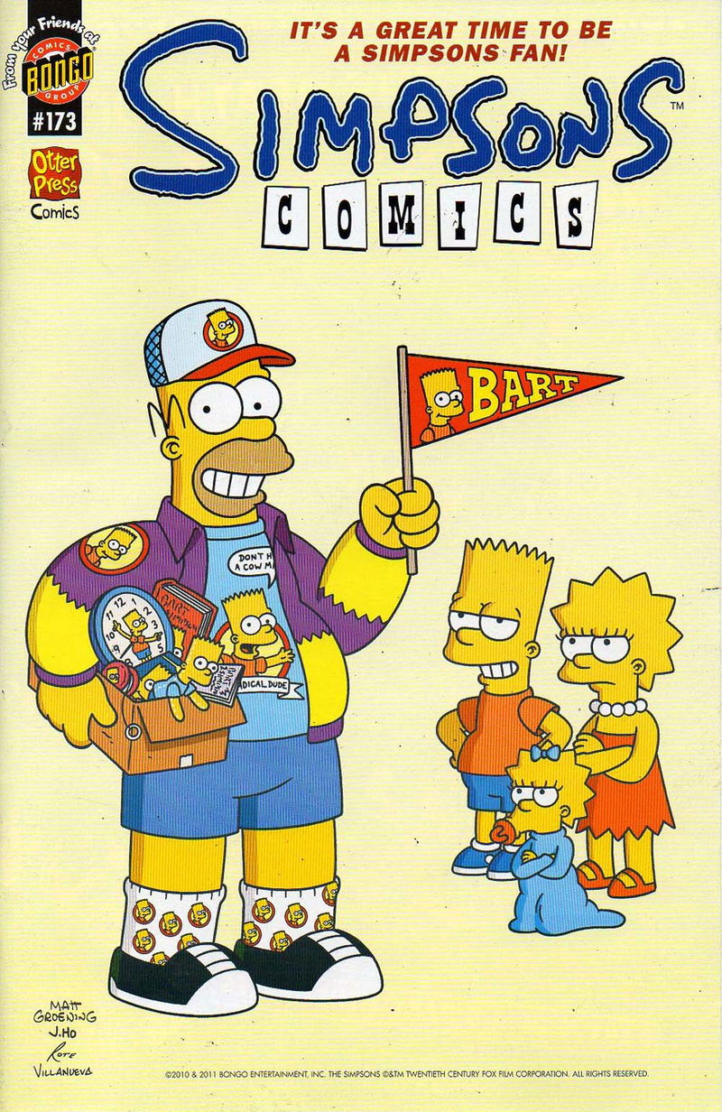 Simpsons Comics (Otter Press, 1998? series) #173 (2011)