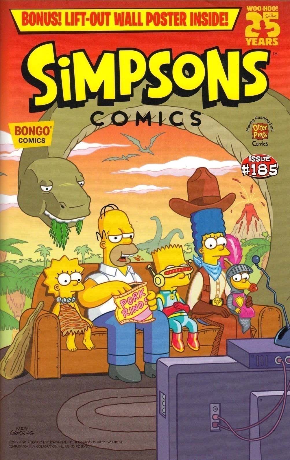 Simpsons Comics (Otter Press, 1998? series) #185 ([2014?])