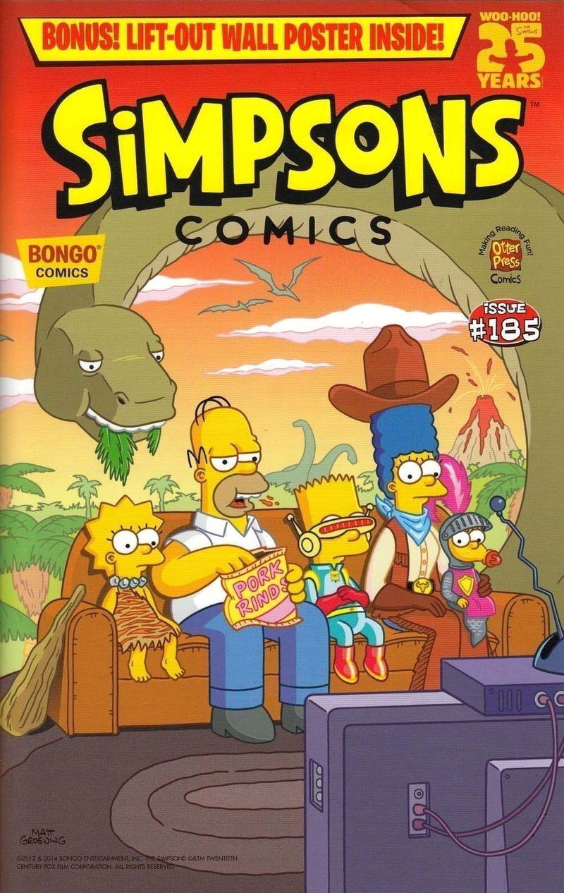 Simpsons Comics (Otter Press, 1998? series) #185 ([2014?])