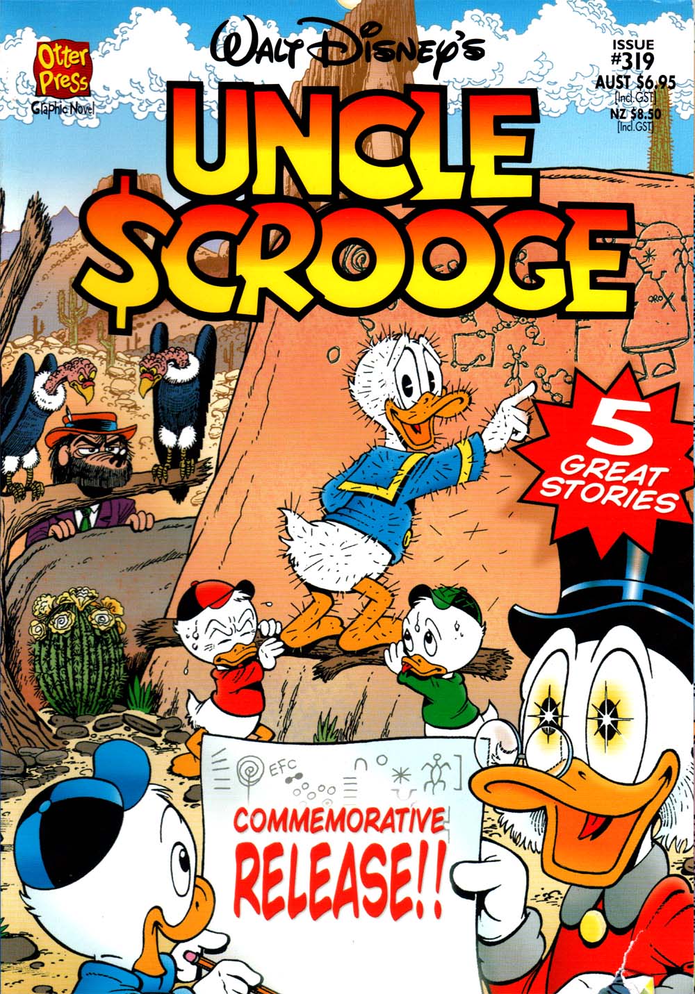 Walt Disney's Uncle Scrooge (Otter Press, 2004? series) #319 (April 2004)