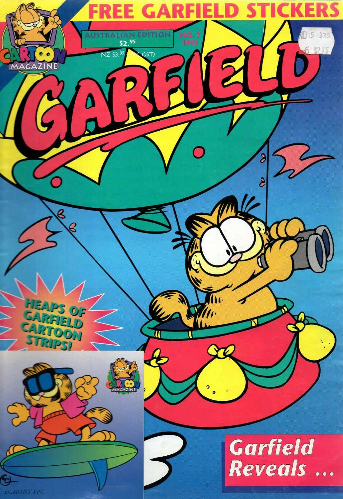 Garfield Cartoon Magazine (Egmont, 1994 series) May 1995 (May 1995)