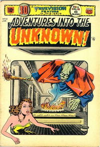 Adventures into the Unknown (ACG, 1948 series) #51 January 1954