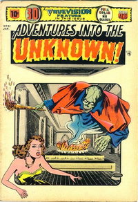 Adventures into the Unknown  #51 (January 1954)