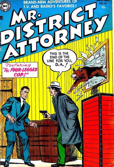 Mr. District Attorney (DC, 1948 series) #42 November-December 1954