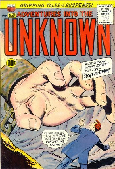 Adventures into the Unknown (ACG, 1948 series) #123 (March 1961)