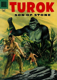 Turok, Son of Stone (Dell, 1956 series)  #6 (December 1956 - February 1957) — Turok, Son of Stone