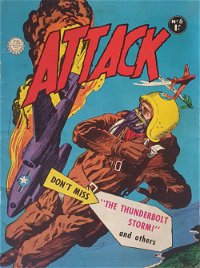 Attack (Horwitz, 1958? series) #8 — The Thunderbolt Storm!