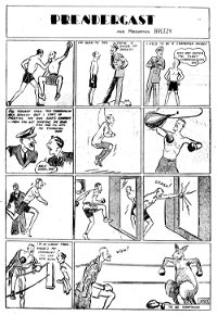 Triumph Comics (Frank Johnson, 1946?)  — Prendergast and Midshipman Breezy (page 1)