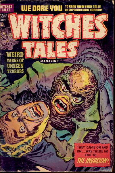 Witches Tales (Harvey, 1951 series) #21 (October 1953)