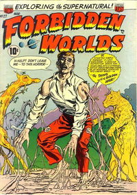 Forbidden Worlds (ACG, 1951 series) #27 March 1954