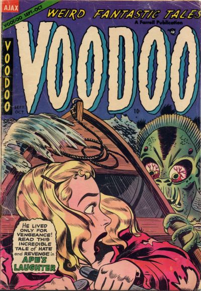 Voodoo (Farrell, 1952 series) #17 (October 1954)