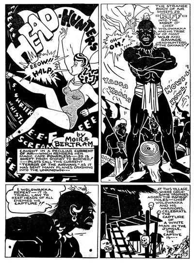 Head-Hunters (<span class="fw-500">Triumph Comics</span> [nn] ([1946?])), page 1