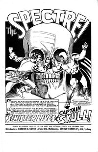 All Star Adventure Comic (Colour Comics, 1960 series) #54 — The Sinister Lives of Captain Skull!