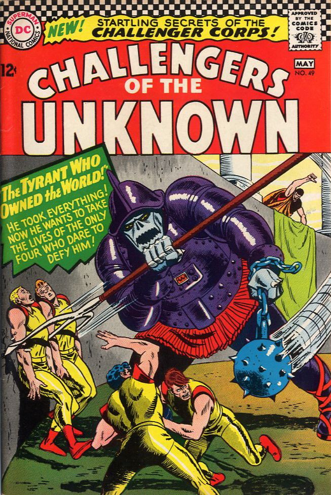 Challengers of the Unknown (DC, 1958 series) #49 (April-May 1966)