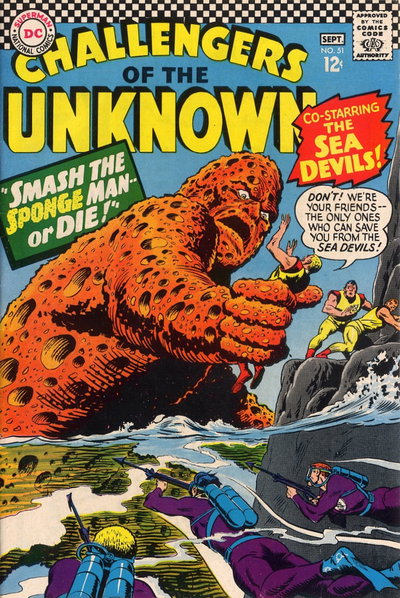 Challengers of the Unknown  #51 (August-September 1966)