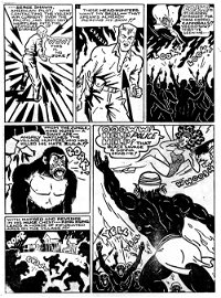 Triumph Comics (Frank Johnson, 1946?)  — Head-Hunters (page 2)