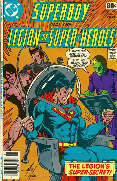 Superboy & the Legion of Super-Heroes (DC, 1977 series) #235 January 1978