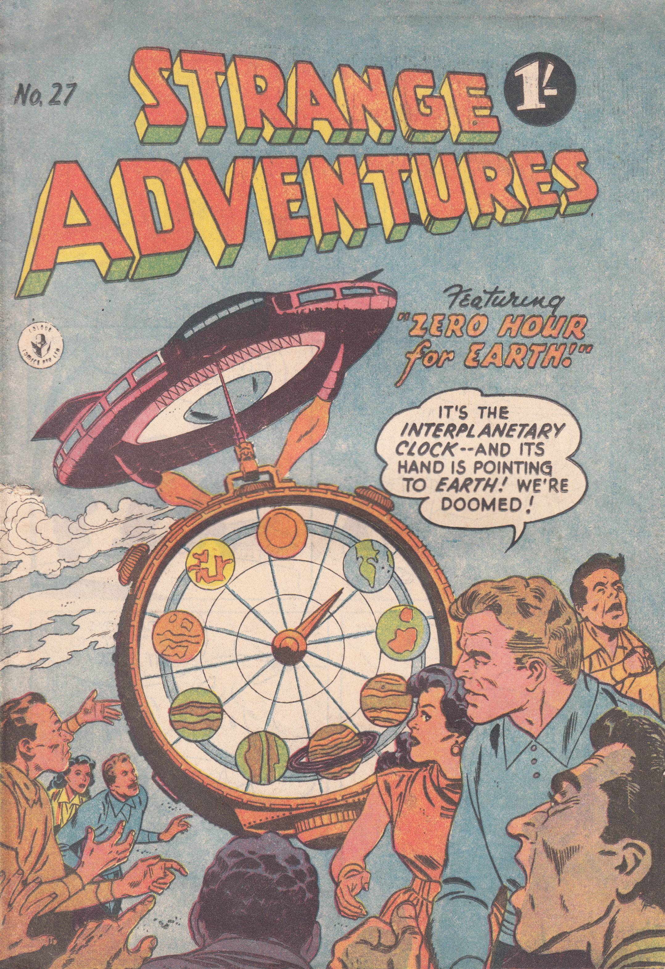 Strange Adventures (Colour Comics, 1954 series) #27 ([November 1956])