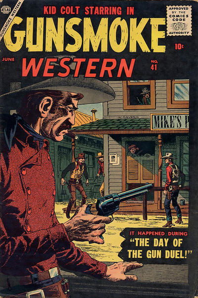 Gunsmoke Western (Marvel, 1955 series) #41 (June 1957)