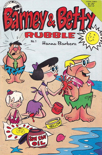 Barney & Betty Rubble  #1 ([1984?])