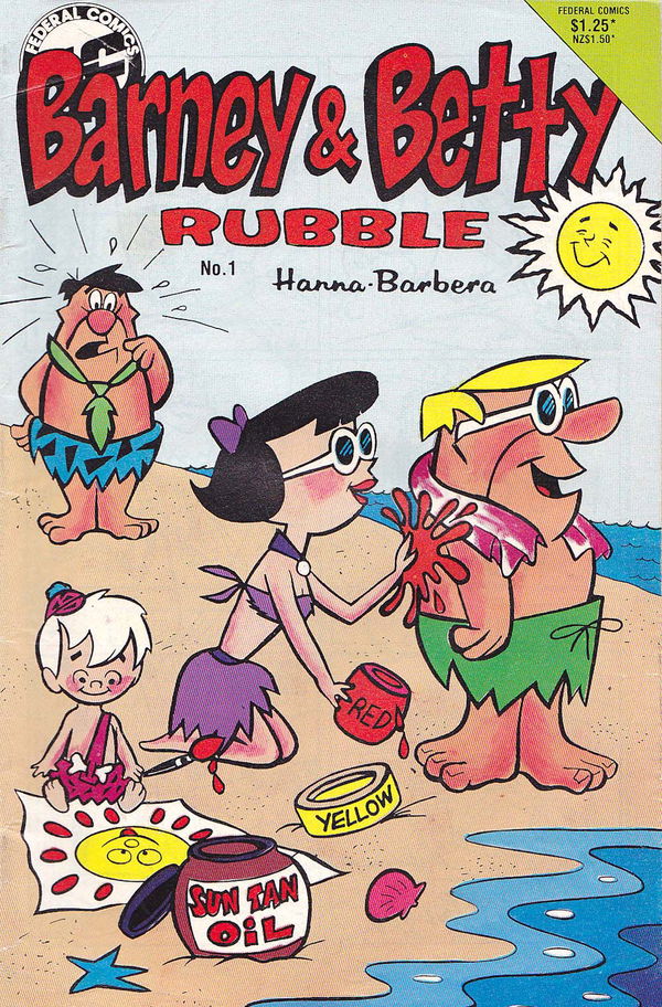 Barney & Betty Rubble (Federal, 1984? series) #1 ([1984?])