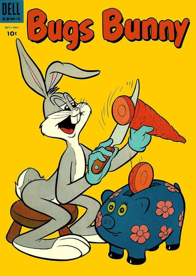 Bugs Bunny (Dell, 1952 series) #39 October-November 1954