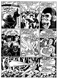 Triumph Comics (Frank Johnson, 1946?)  — Head-Hunters (page 3)