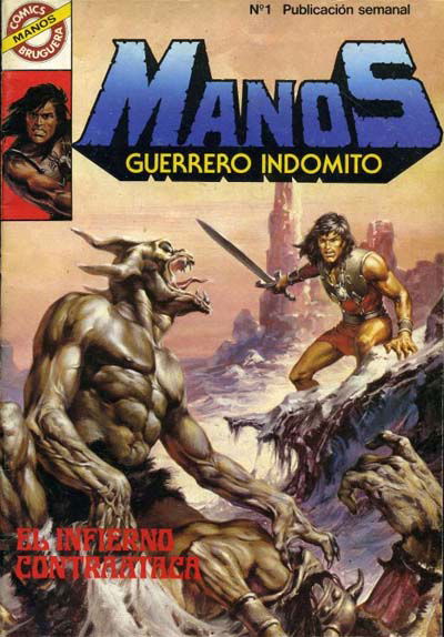 Comics Bruguera 2ª Época (Bruguera, 1984 series) #1 [1] (October 1984) — Manos Guerrero Indomito (October 1984)