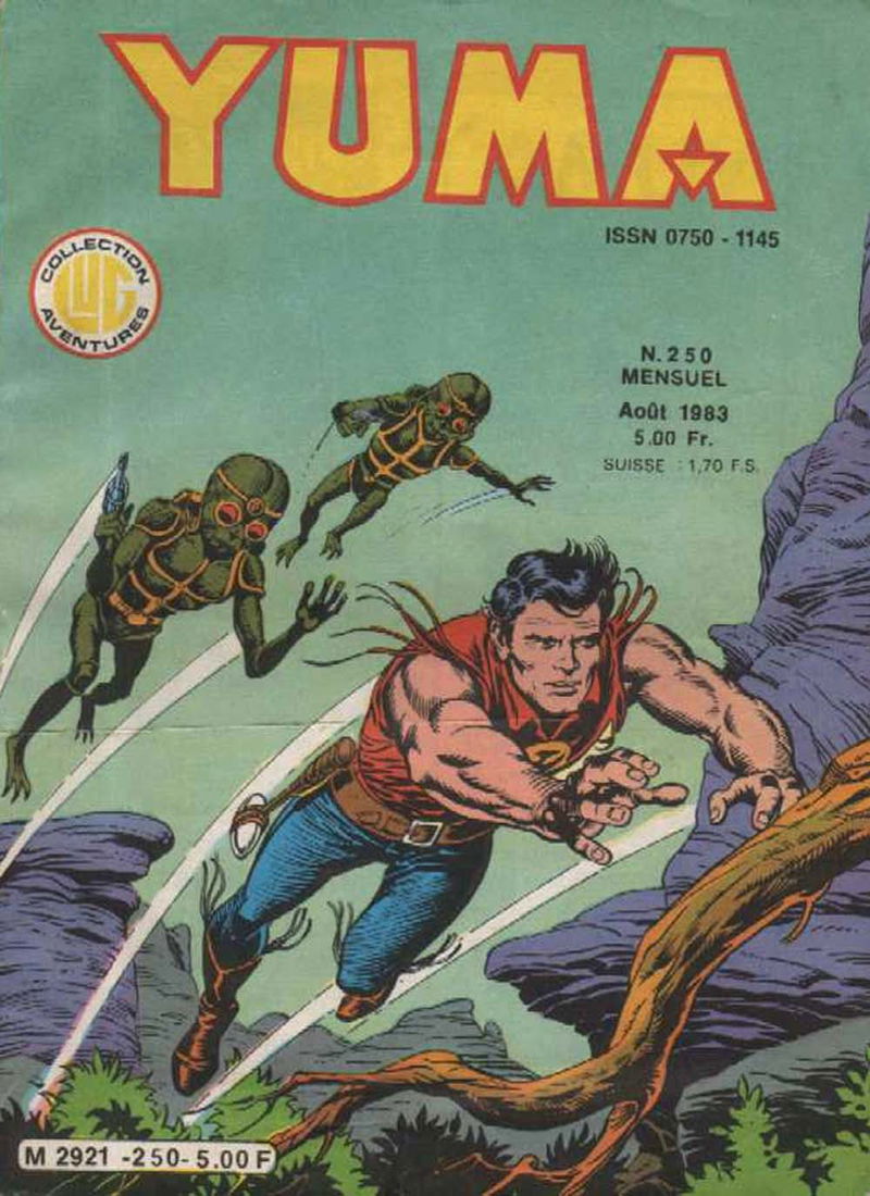 Yuma (Lug, 1962 series) #250 (August 1983)