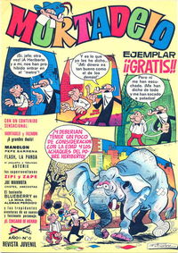 Mortadelo (Bruguera, 1970 series) v1#0 (16 November 1970)