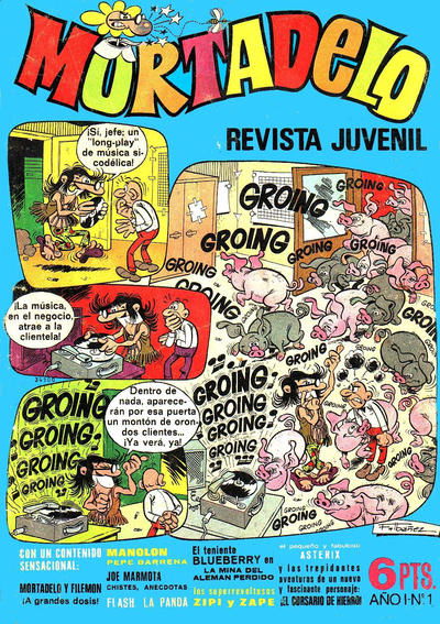 Mortadelo (Bruguera, 1970 series) v1#1 (30 November 1970)