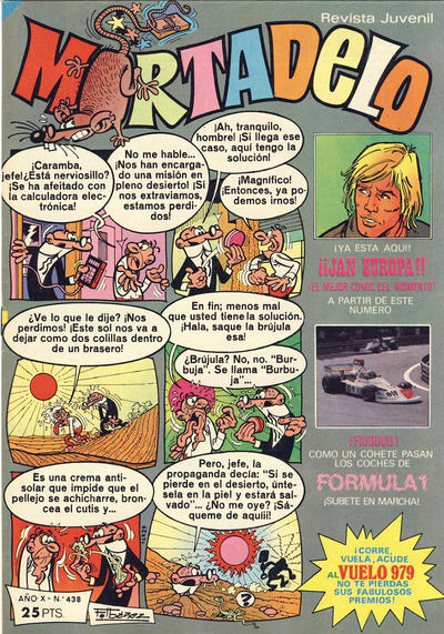 Mortadelo  v10#438 (16 April 1979)
