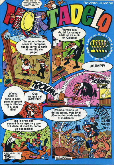 Mortadelo (Bruguera, 1970 series) v7#299 (16 August 1976)