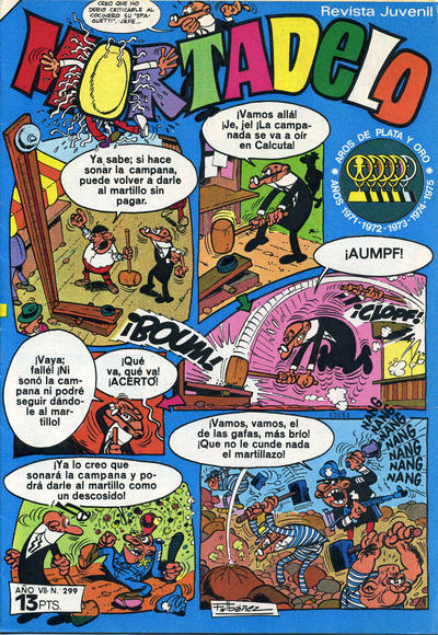 Mortadelo  v7#299 (16 August 1976)