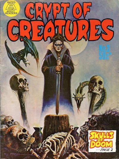 Crypt of Creatures (Gredown, 1976 series) #3