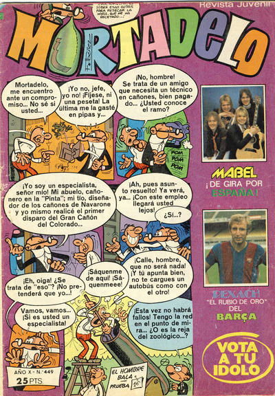 Mortadelo (Bruguera, 1970 series) v10#449 (2 July 1979)